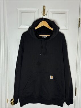 Carhartt Men's Loose Fit Midweight Logo Sleeve Graphic Sweatshirt